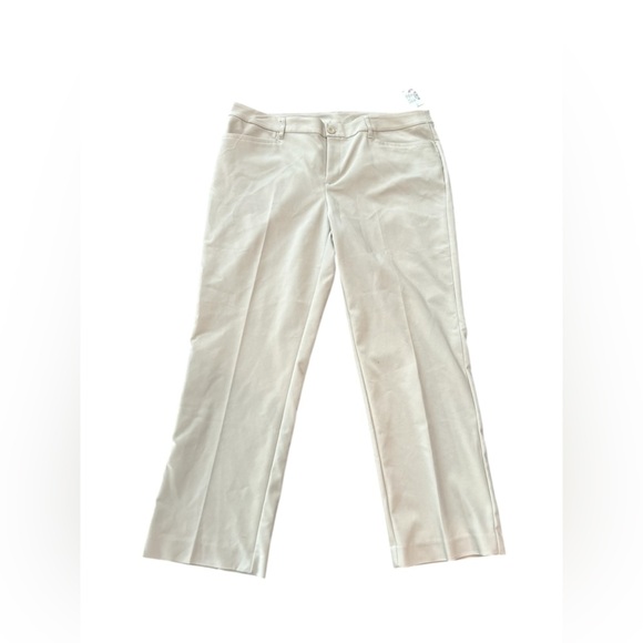 Christopher Banks Women's cream Pants 16P nwt - Picture 1 of 7